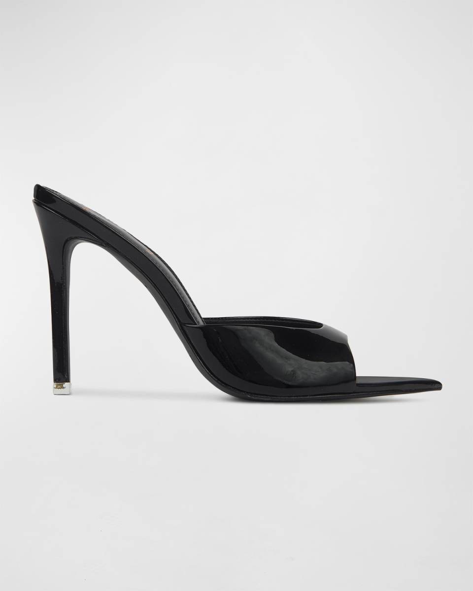 Brea Patent Mule Sandals